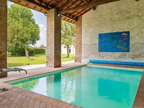 Typical farmhouse with heated pool